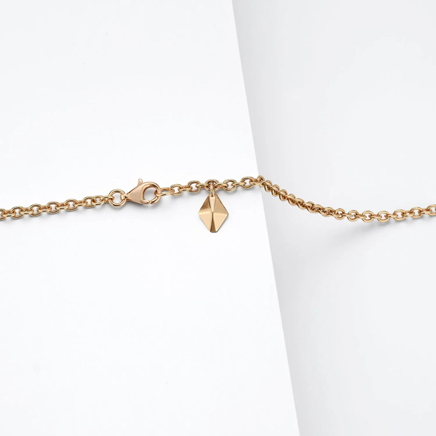 18K GOLD CABLE CHAIN NECKLACE