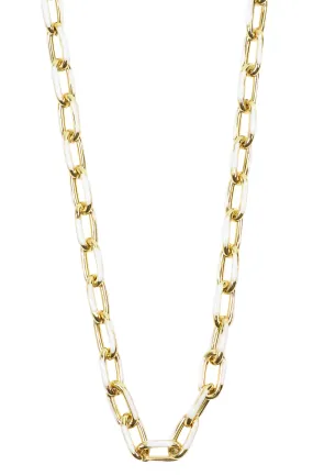 The Lennox Necklace - White